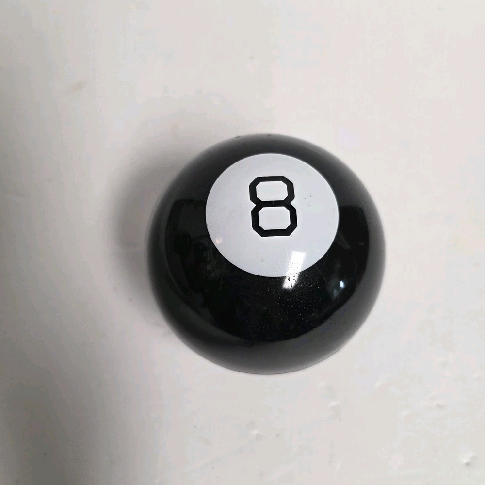 Vintage Magic 8 Ball Fortune Teller Novelty Toy Mattel Retro Game